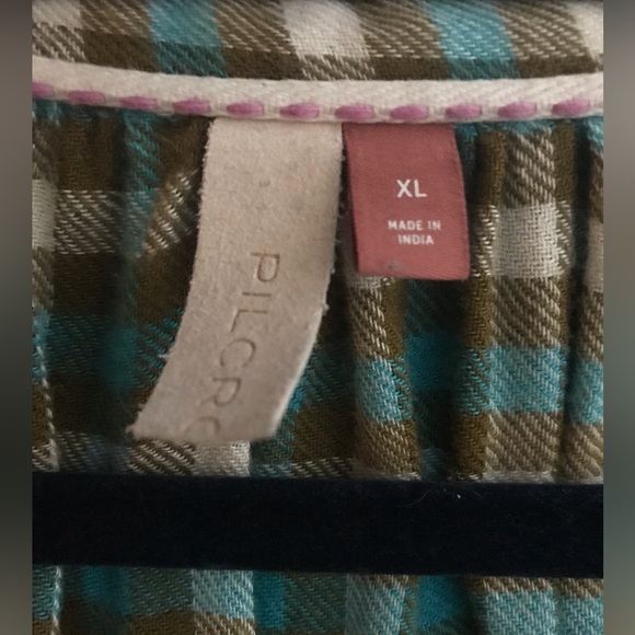 Anthropologie Pilcro Breezy Button Down Plaid Top - Picture 13 of 15